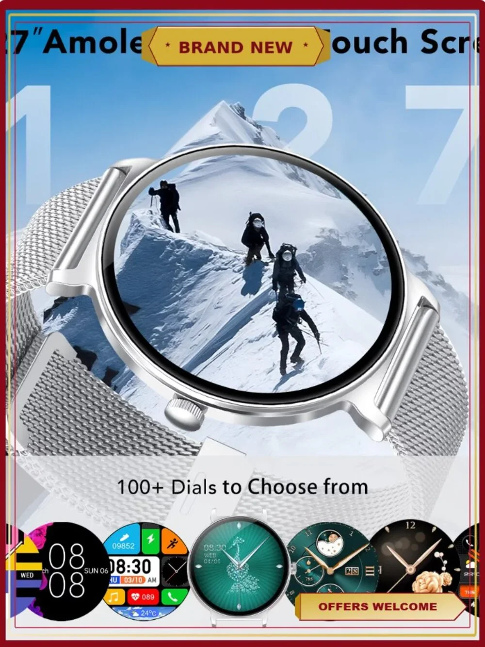 Smart Watch for Women 1.27